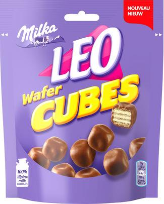Milka Leo Wafer Cubes 150GR