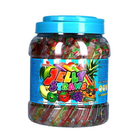 Jelly Straws Jar 1400 GR