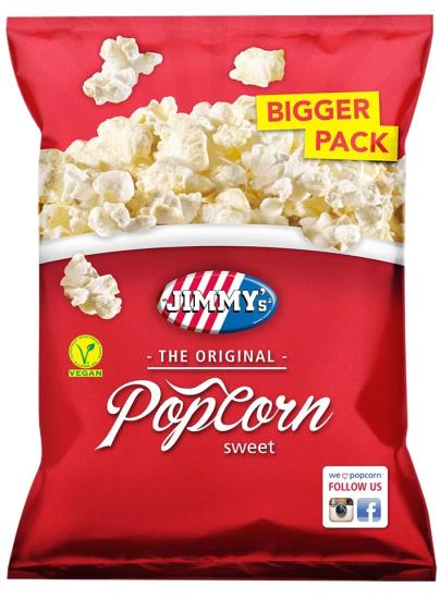 Jimmy's Popcorn Zoet 100GR