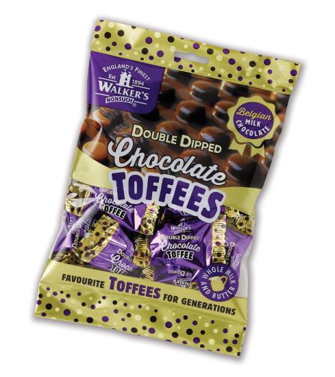 Walkers Double Dipped Choco Toffees 135GR