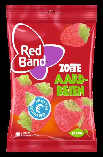Red Band Aardbeien Gesuikerd 180GR