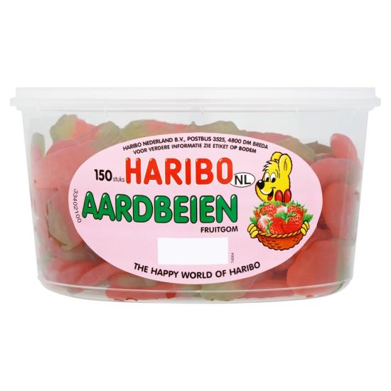 Haribo Aardbeien 150 Stuks