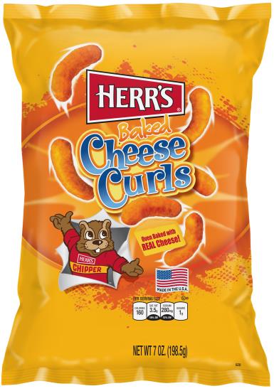 Herr's Cheese Curls 199GR