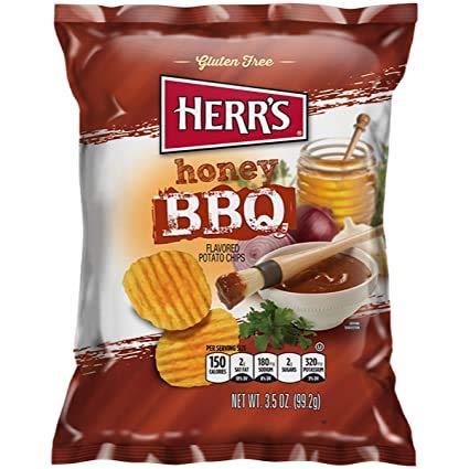Herr's Honey BBQ Curls 28GR