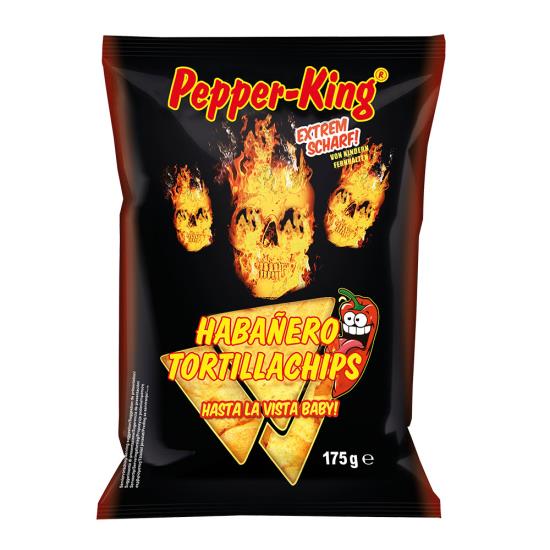 Pepper King Habanero Tortillachips 175GR