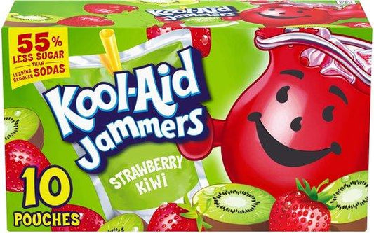 Kool-Aid Jammers Strawberry Kiwi 10-Pack