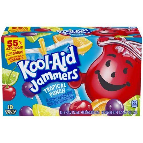 Kool-Aid Jammers Tropical Punch 10-Pack