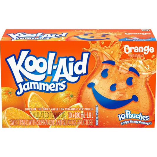 Kool-Aid Jammers Orange 10-pack